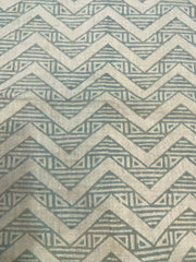 Zorlin Block Print Handloom Linen Fabric